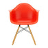 Cadeira de Braços em Plástico Eames DAW / Base Ácer